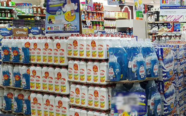 عرض منتجات الشركة بالأسواق