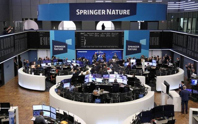 أداء الأسهم الأوروبية