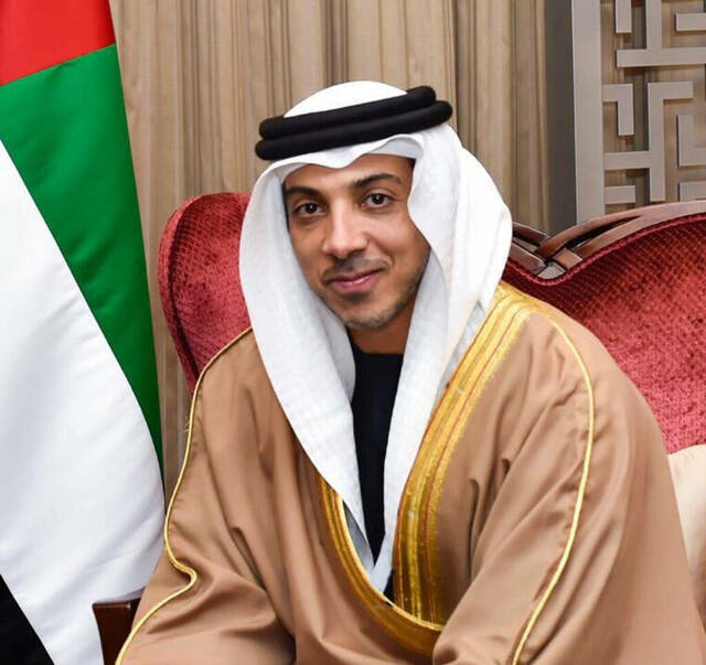 الشيخ منصور بن زايد آل نهيان نائب رئيس الإمارات نائب رئيس مجلس الوزراء وزير ديوان الرئاسة