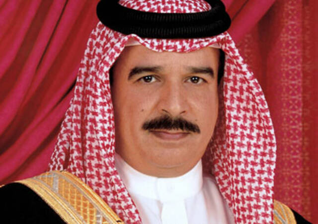 الملك حمد بن عيسى آل خليفة ملك مملكة البحرين