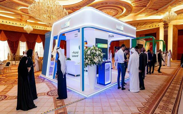 جناح شركة "لوبريف" بأحد المعارض