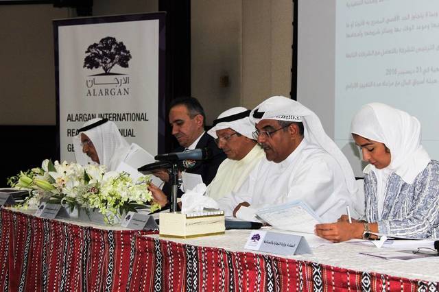 Alargan International Real Estate Company’s annual general meeting
