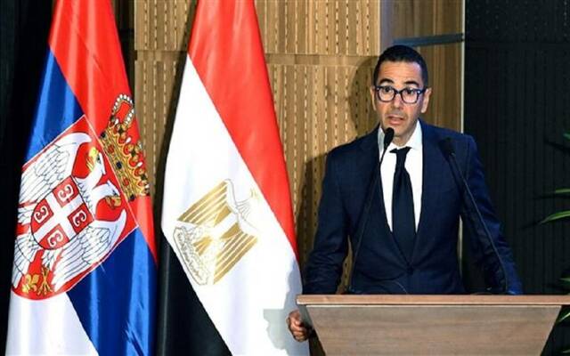 وزير الاستثمار والتجارة الخارجية المصري المهندس حسن الخطيب