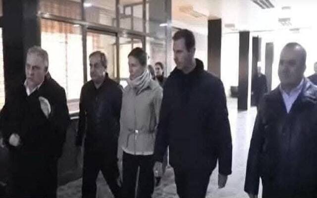 الصورة المتداولة للرئيس بشار الأسد