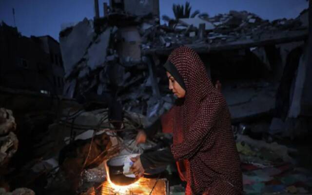 الوضع في غزة