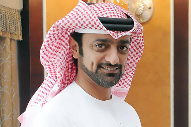 الشيخ عمار بن حميد النعيمي ولي عهد إمارة عجمان