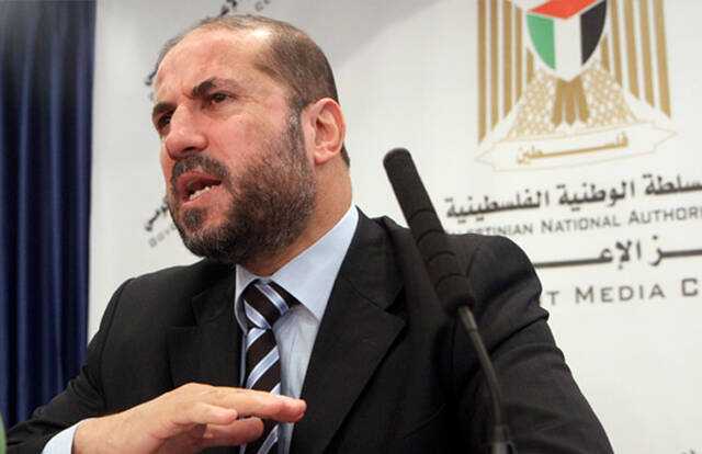 مستشار الرئيس الفلسطيني محمود الهباش