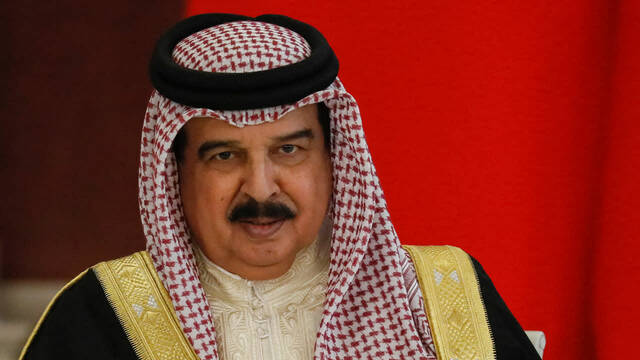 ملك البحرين حمد بن عيسى آل خليفة