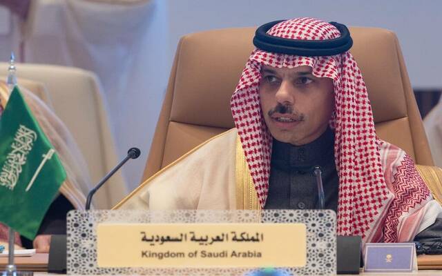 وزير الخارجية الأمير فيصل بن فرحان - أرشيفية