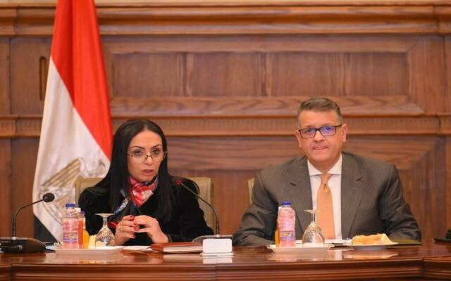 الدكتورة مايا مرسي وزيرة التضامن الاجتماعي في مصر