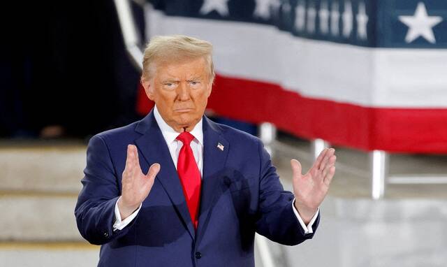الرئيس الأمريكي دونالد ترامب