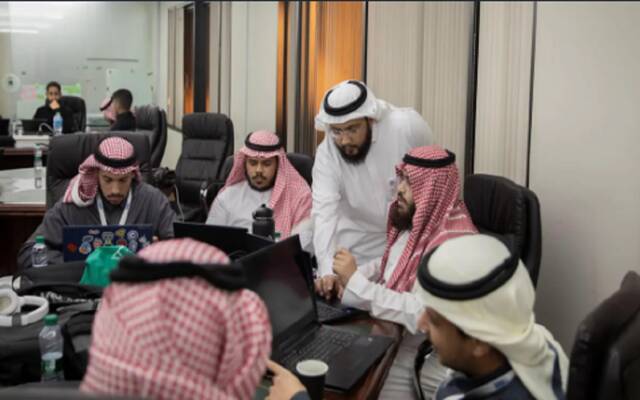 المعسكر الذي نظمته الهيئة السعودية للبيانات والذكاء الاصطناعي "سدايا"