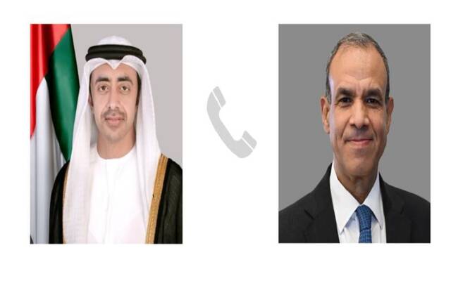 وزيرا خارجية مصر والإمارات