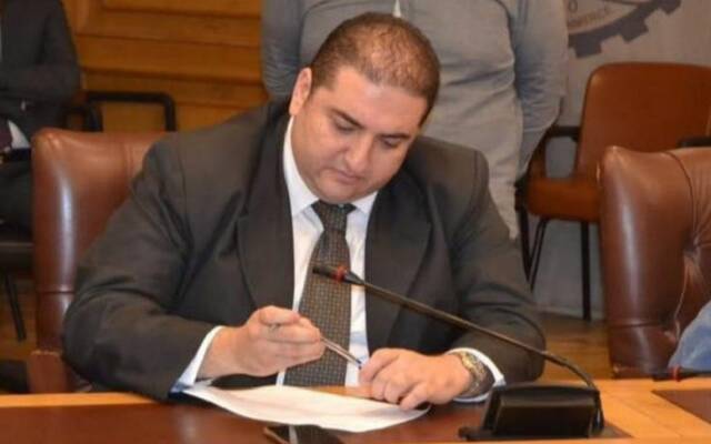 متى بشاي رئيس لجنة التجارة بشعبة المستوردين بغرفة القاهرة التجارية
