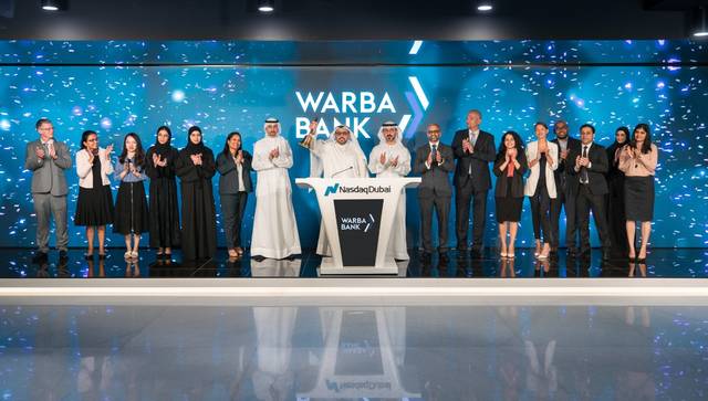 This is the second sukuk listing by Warba Bank of Nasdaq Dubai