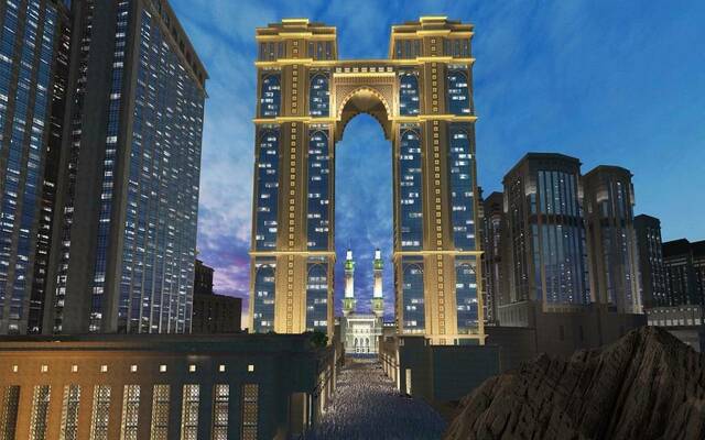 أبراج جبل عمر في مكة المكرمة