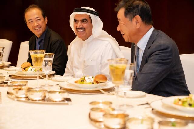 JANE delegation with NTG's Chairman Al Ballaa