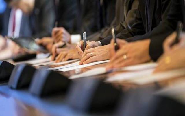 The cash dividend will be distributed over two payments