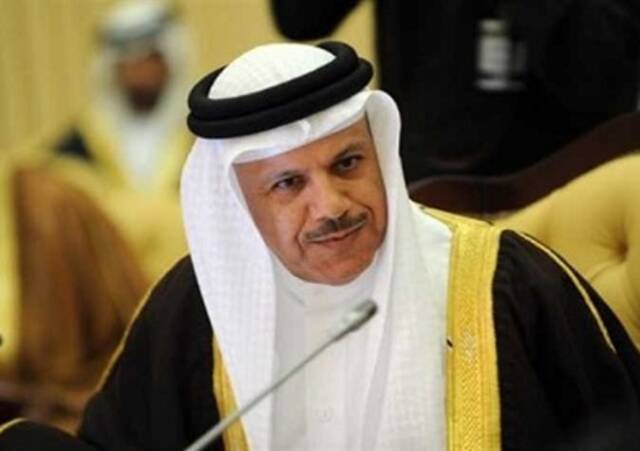 عبداللطيف بن راشد الزياني وزير الخارجية في مملكة البحرين