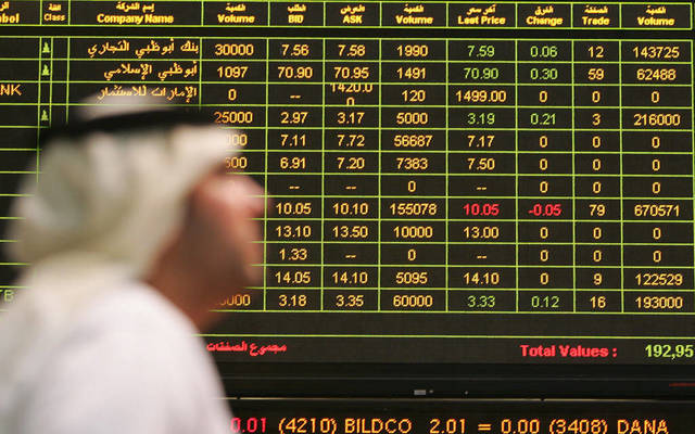 Trader at Abu Dhabi's bourse (Photo Credit: Arabianeye-Reuters)