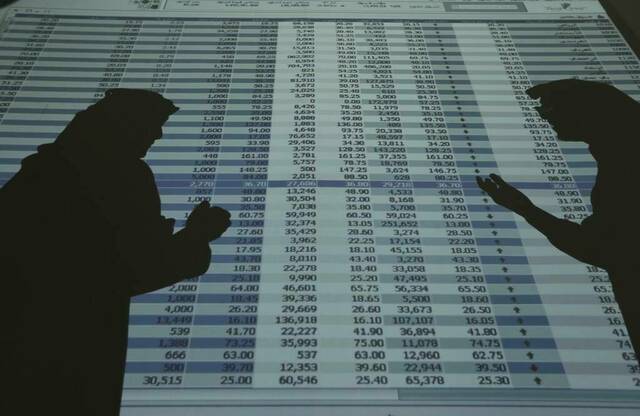 تداول في بورصات الخليج
