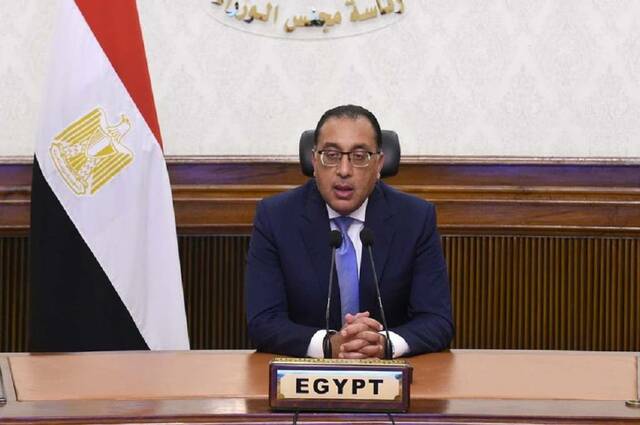 رئيس مجلس الوزراء المصري الدكتور مصطفى مدبولي