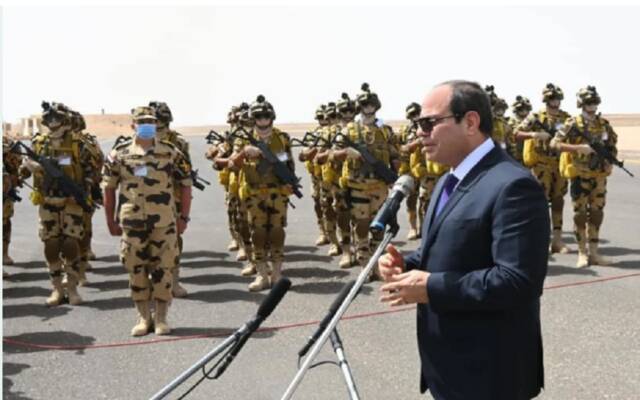 الرئيس المصري عبد الفتاح السيسي