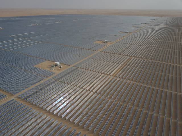 The solar complex was completed with 100% Saudisation rate in first year