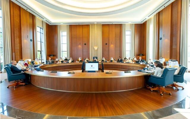 اجتماع مجلس وزراء البحرين