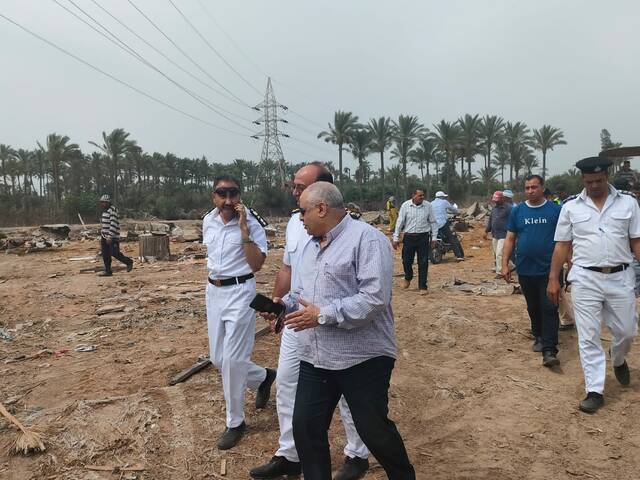 شرطة التعمير تزيل مخالفات البناء - أرشيفية